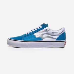 vans old skool flame blue