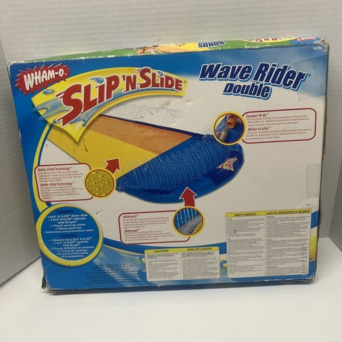 Wham-O Slip N Slide Wave Rider Double With 2 Slide Boogies - 16ft - Picture 2 of 3