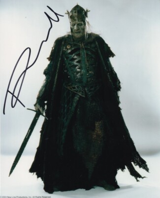 PAUL NORELL signed Autogramm 20x25cm LORD OF THE RINGS in Person autograph COA