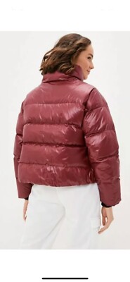 NEW Nike NSW Down Fill Puffer Jacket CU5813 638 Red Pink CU5813-638 Size 2XL