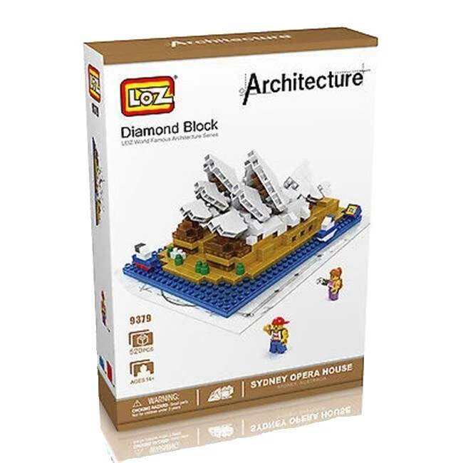 Piezas de juguetes de construcción de plástico LOZ y piezas