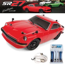 NEW Associated 20191C 1/27 SR27 Datsun 240Z RTR 2WD NiMH Combo Red Touring Car