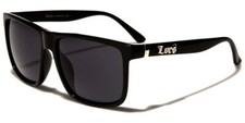 LOCS Black Sunglasses Original Gangster Cholo Mad Dogger Shades 91055BK