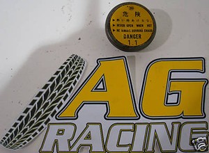 Honda CR 500 1990 OEM Kühlerdeckel CR 500cc 90 MX