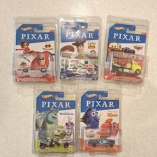 Hot Wheels Pixar Complete Set Die-Cast 1:64 Disney Hot Wheels