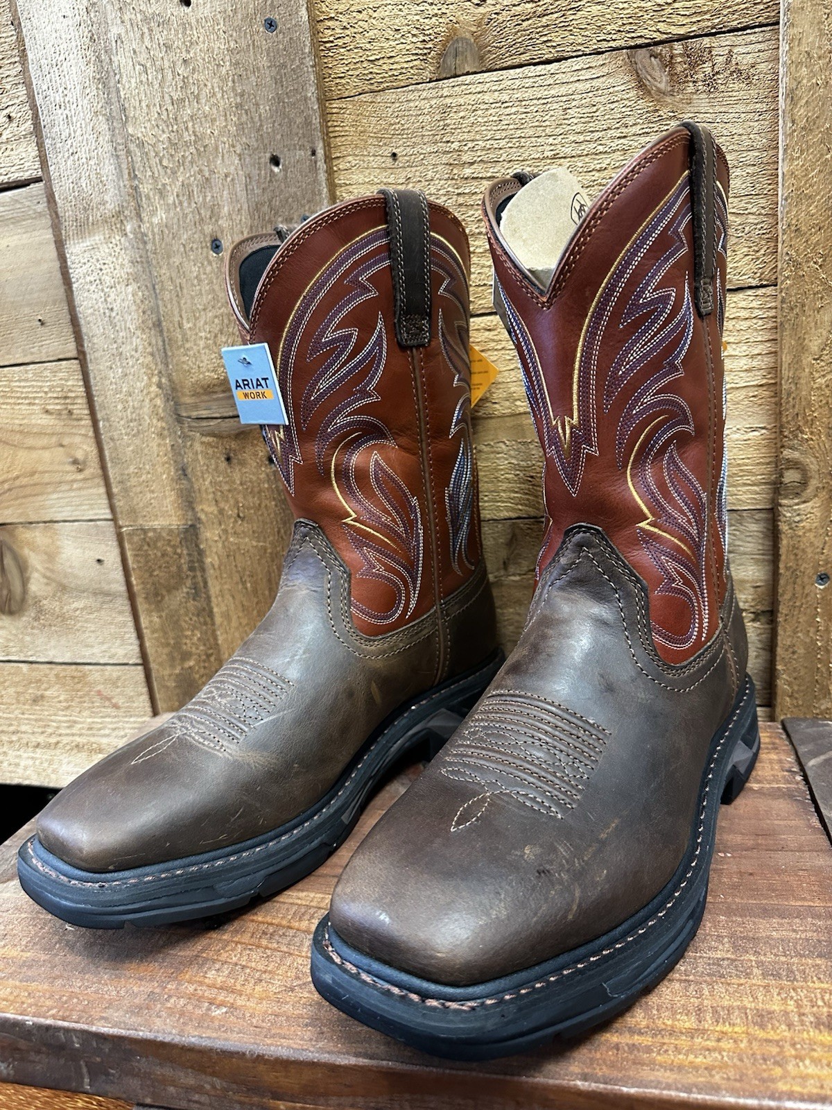 &rsquo;s Square Soft Toe Workhog Xt  Work Boot-38323   Size 10.5