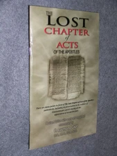 The Lost Chapter of Acts of the Apostles