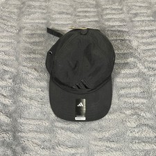 Adidas Women Influencer 3 Hat Black AEROREADY Adjustable Running Cap GA5037 NEW
