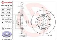Brembo 2X Bremsscheibe Vorne Ø315 Mm InnenbelüFtet FüR Honda CR-V IV Rm_