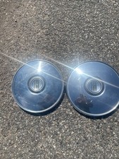 Factory Fiat 124 850 Spider Coupe Dog Dish Hubcaps