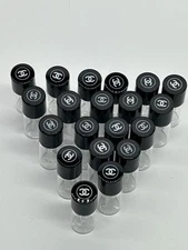 CHANEL Empty Bottle Makeup Jars Bottles Travel x 20