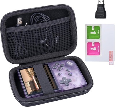 khanka Hard Travel Case Replacement for Anbernic RG35XX Plus Retro Handheld... 