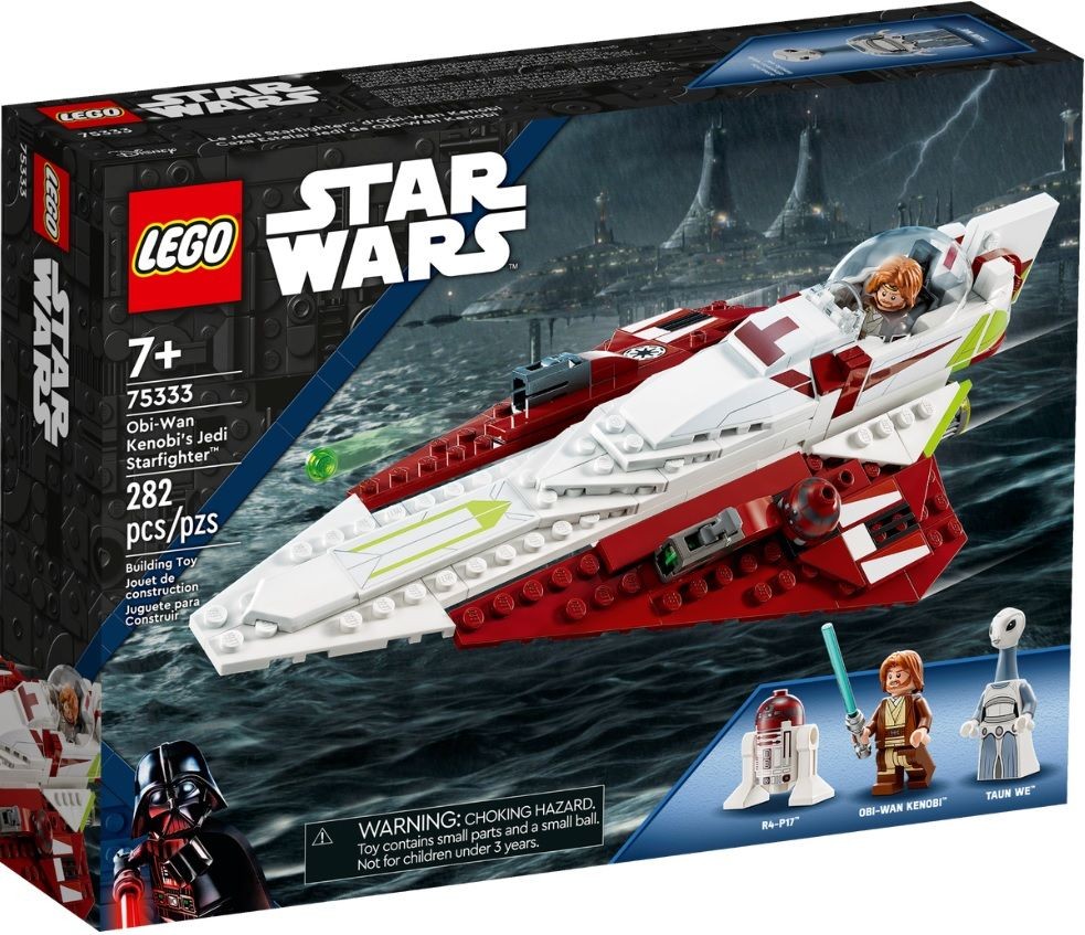 Gadget - Star Wars: Lego 75333 - Jedi Starfighter Di Obi-Wan Kenobi - Lego
