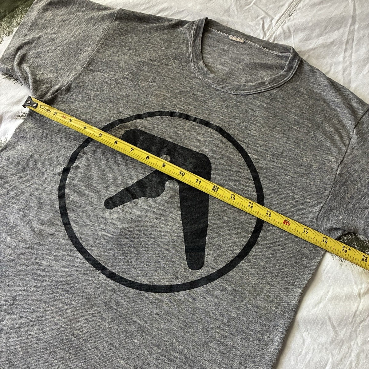 Vintage Aphex Twin T Shirt Paper Thin Merch Bootleg Rare 90s | eBay
