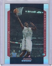 2003-04 Bowman Chrome Jamal Mashburn #12 #132/300 Refractor New Orleans Hornets