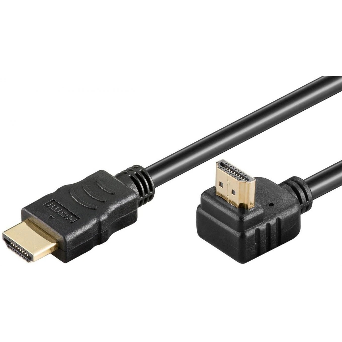 Cavo HDMI™ 90 ad alta velocità con Ethernet, 5 m, Nero, 61298