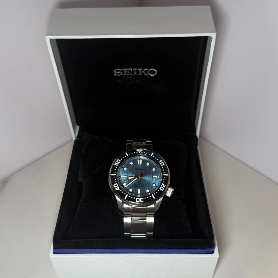 Reloj automático de buceo para hombre SEIKO PROSPEX SBDC167 SPB299J1 Save the Ocean Foto 2 de 4