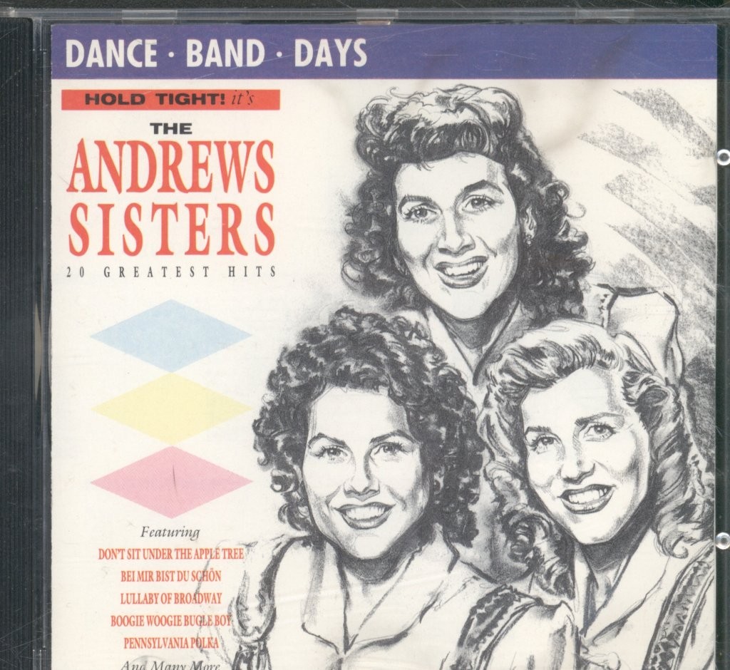 Andrews Sisters Hold Tight! It's the Andrews Sisters 20 Greatest Hits CD UK