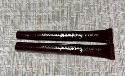 REVLON KISS PLUMPING LIP CREME 545 RICH BORDEAUX PACK OF 2 ****Discontinued****