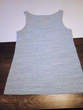 Faded Glory Women's Must-Have Tank Top, Grey , Size XL (16-18)