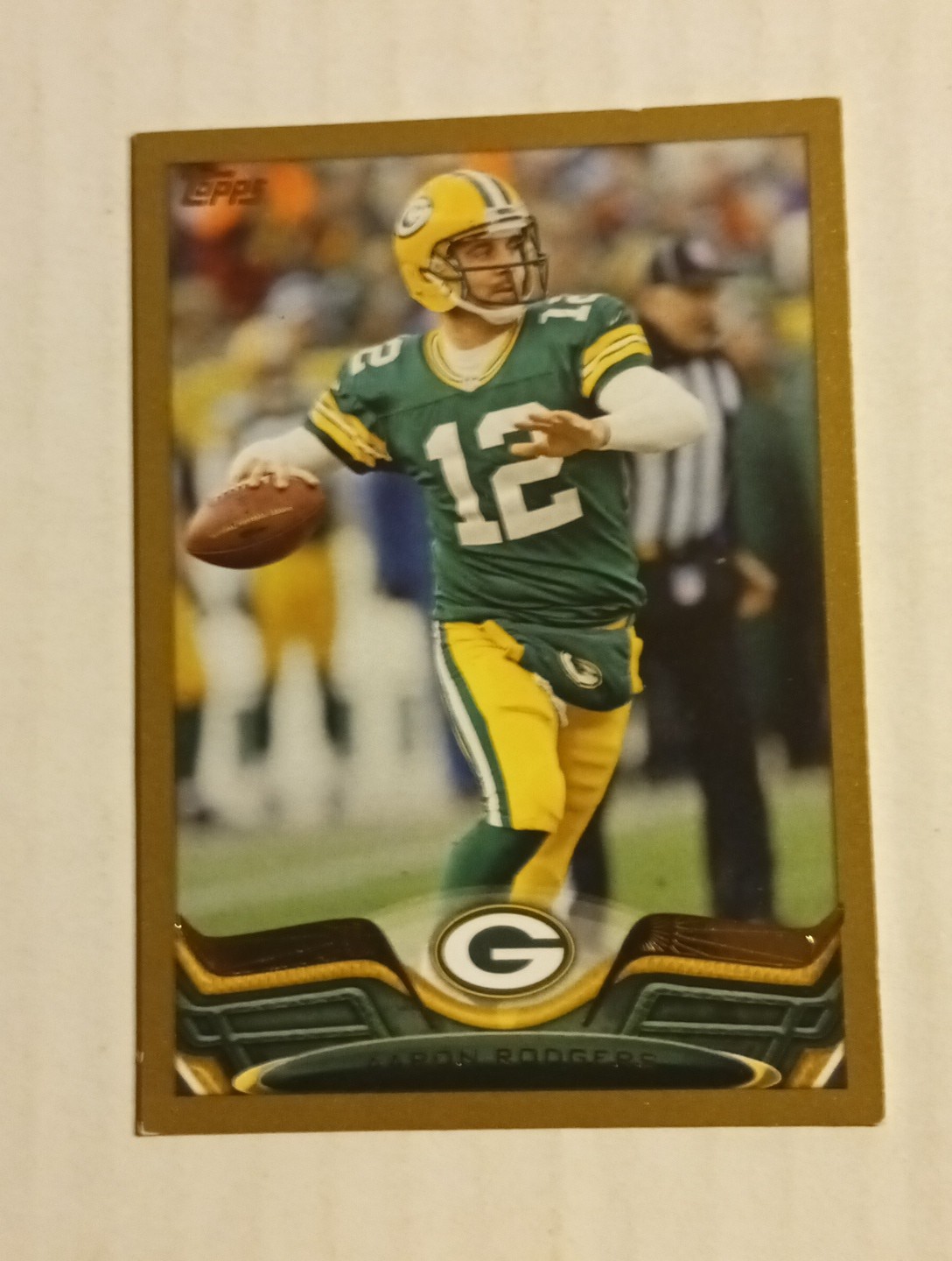 2013 Topps - Aaron Rodgers #300 Gold Border 0693/2013