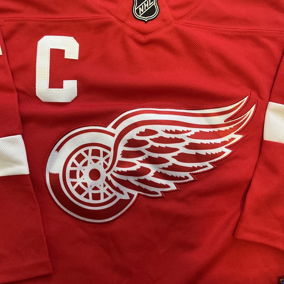 Новый с Ярлыками Henrik Zetterberg Детройт Red Wings #40 официальный НХЛ Джерси женщин Sz S/M - Изображение 4 из 4