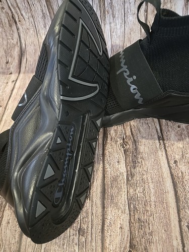 Champion Rally Pro Rally CPS10066M Sneaker Black Men's Size 7.5 Pull-on New (5) - Picture 4 of 7