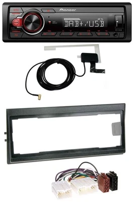 Pioneer 1DIN MP3 DAB USB AUX Autoradio für Volvo 940, 960, S40 (bis 2000) - Bild 1 von 4