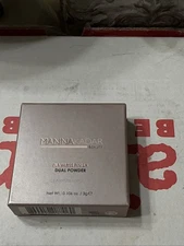 Manna Kadar Beauty Flawless Finish Dual Powder C2 Flawless PORCELAIN 3g (E1)