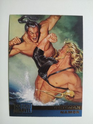 NEW UNICRCULATED 1995 Fleer DC VS Marvel Aquaman vs Namor #46