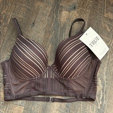 True Co Charcoal She Walks in Beauty  Light Bra Women's Size 36 C New With Tags