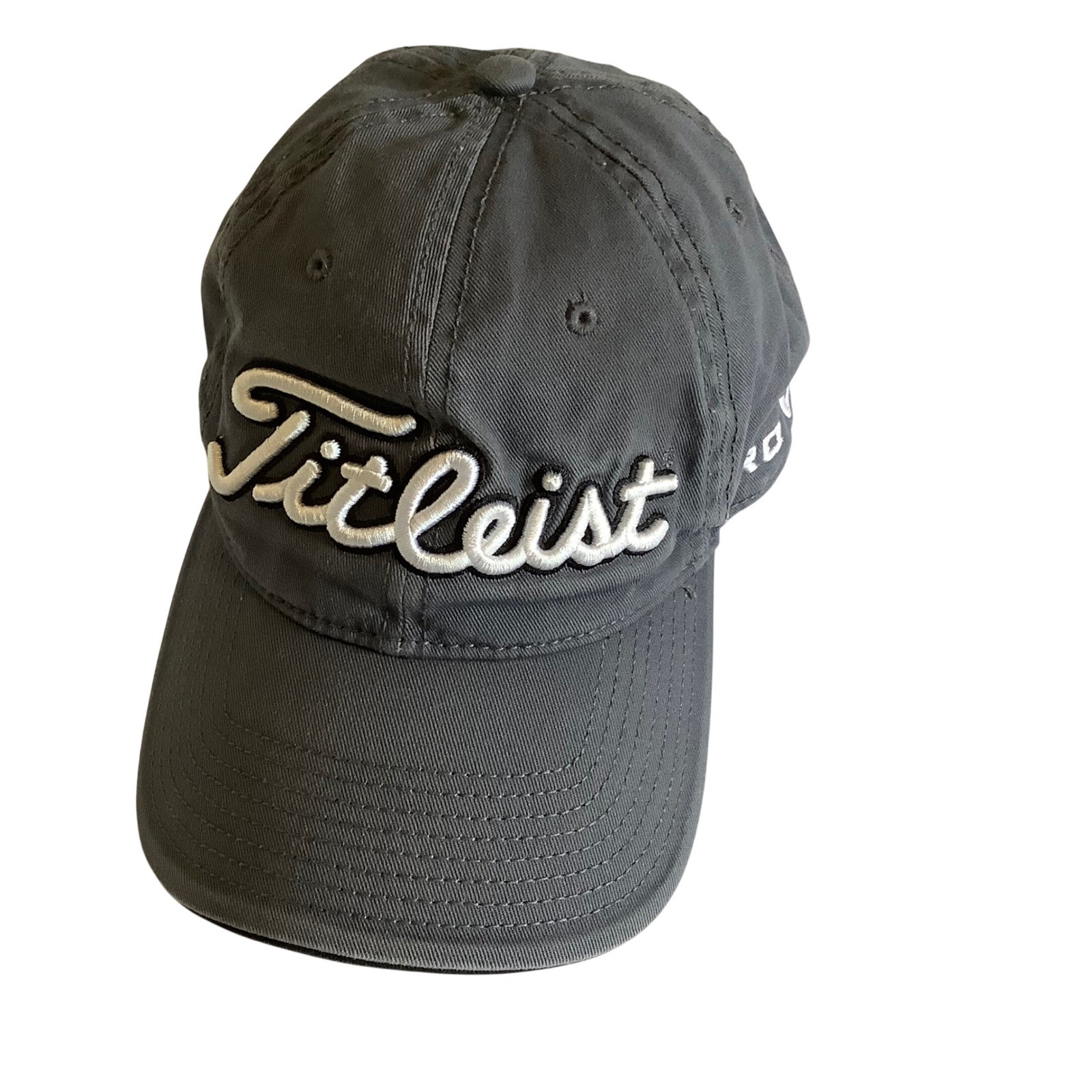 Hat Charcoal Gray Pro V1 Footjoy Fj Adjustable Strapback Cap