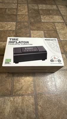 Woocarty Tire Inflator Portable Air Compressor 150PSI DC 12V 15600Mah