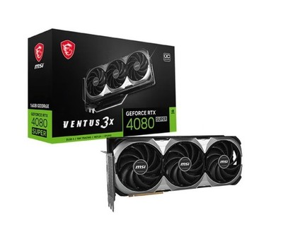 MSI GeForce RTX 4080 SUPER 16GB VENTUS 3X OC Graphics Card 2K/4K Steam Game