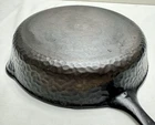 Vintage Wagner Ware Hammered Cast Iron Skillet 10" #8 circa 1950 Sidney Ohio USA