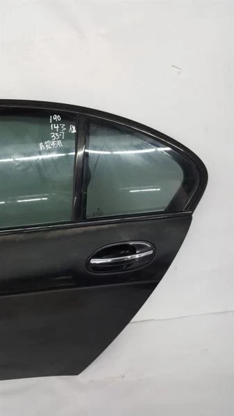 Puerta trasera izquierda negra tiene revestimiento transparente desvanecimiento OEM 2006 2007 2008 BMW 750I Foto 3 de 4