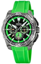 Festina Chrono Bike 2025 (45.5mm) Neon Green & Black Dial / Neon Green F20725/3