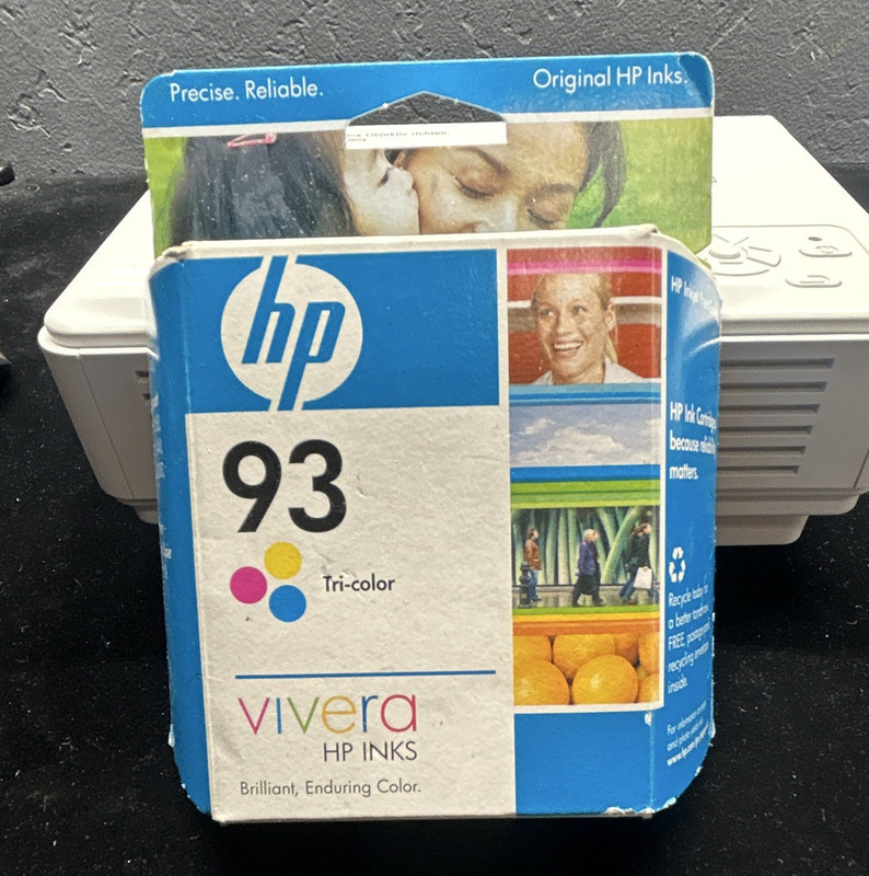 HP 93 Tri-Color Genuine Original Inkjet Cartridge for Deskjet D4145 C3140