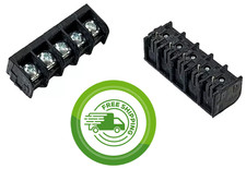 (2x) 5 Position - 20A 300V - 0.375" Pitch - PCB Mount - Barrier Terminal Blocks