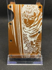 Gut Berserk Metal Minimalist Wallet Card Case