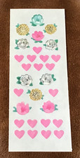 VINTAGE Creative Memories Stickers WEDDING HEARTS FLOWERS RARE RETIRED