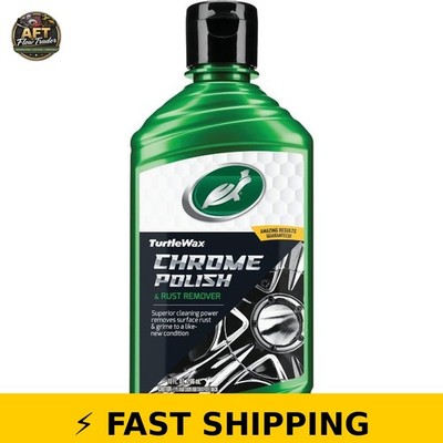 Turtle Wax Chrome Polish 10OZ - Superior Cleaning Power