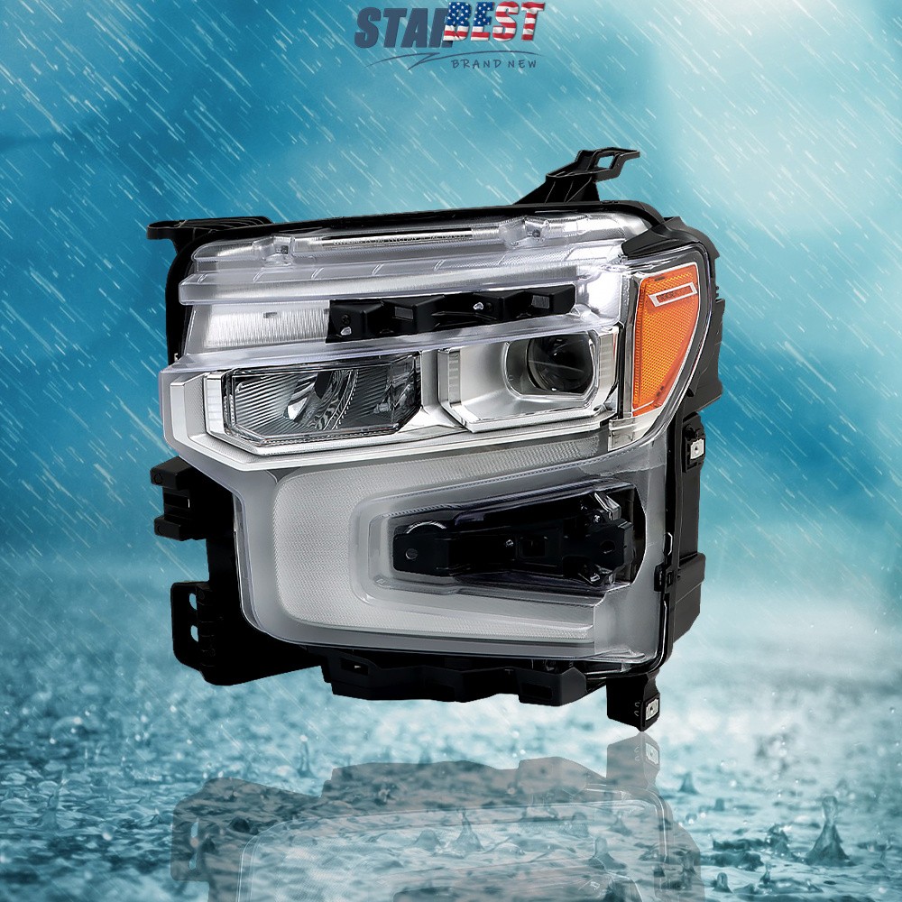 Left+Right Side Headlights For Chevrolet Silverado 1500 LTZ RST 2022-2024 LED