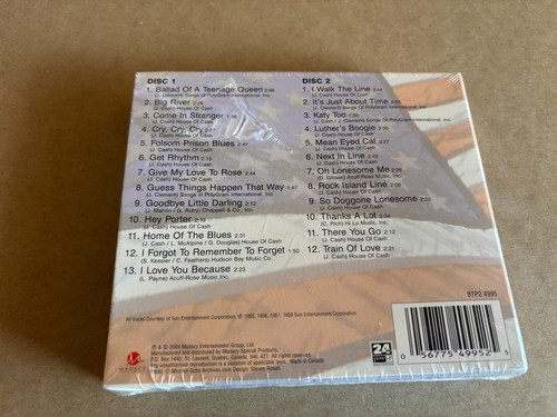 Johnny Cash Country Legend Double CD Brand New Sealed 2004 Madacy Made in Canada - Picture 2 of 3