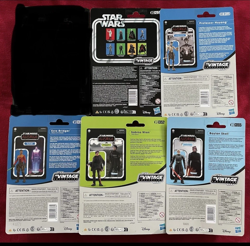 Lote de 6 figuras de acción nuevas de Star Wars de colección 3 3/4” Ahsoka temporada 1 (leer descripción) Foto 2 de 4