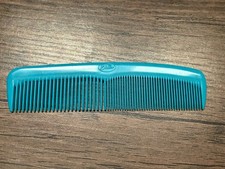 1x Vintage Fuller Hair Comb Made In USA Light Blue 4.25” NWOT