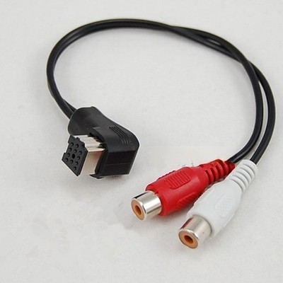 Fits Pioneer CD-RB10 CD-RB20 Input IP-Bus to RCA MP3 IN Audio Aux Cable Adapter 