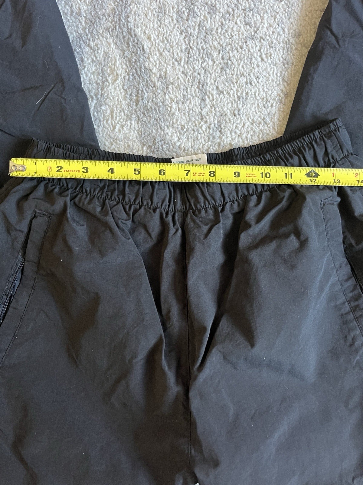 Red Ledge Pants Black Rain Pullon Shell Womens M - image 10