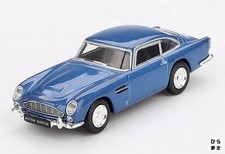 Aston Martin DB5 LHD Sierra Blue 1/64 Scale Mini GT