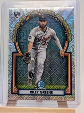 2023 Bowman Chrome Riley Greene RC ROYF-6 Mojo Refractor